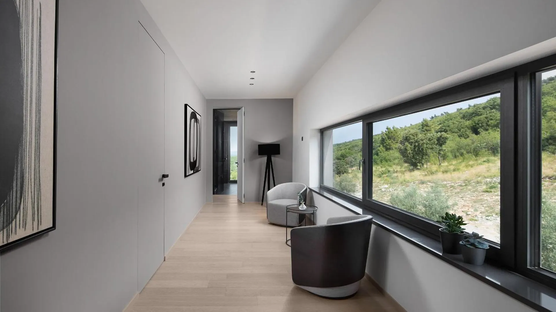 Luxury Exclusive Villa Panoramica Near Labin - Rabac Only 2 Km From The Beach With Sea View And Wellness Koromačno