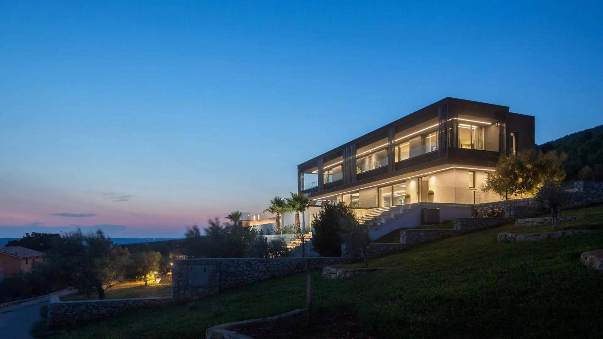 Luxury Exclusive Villa Panoramica Near Labin - Rabac Only 2 Km From The Beach With Sea View And Wellness Коромачно