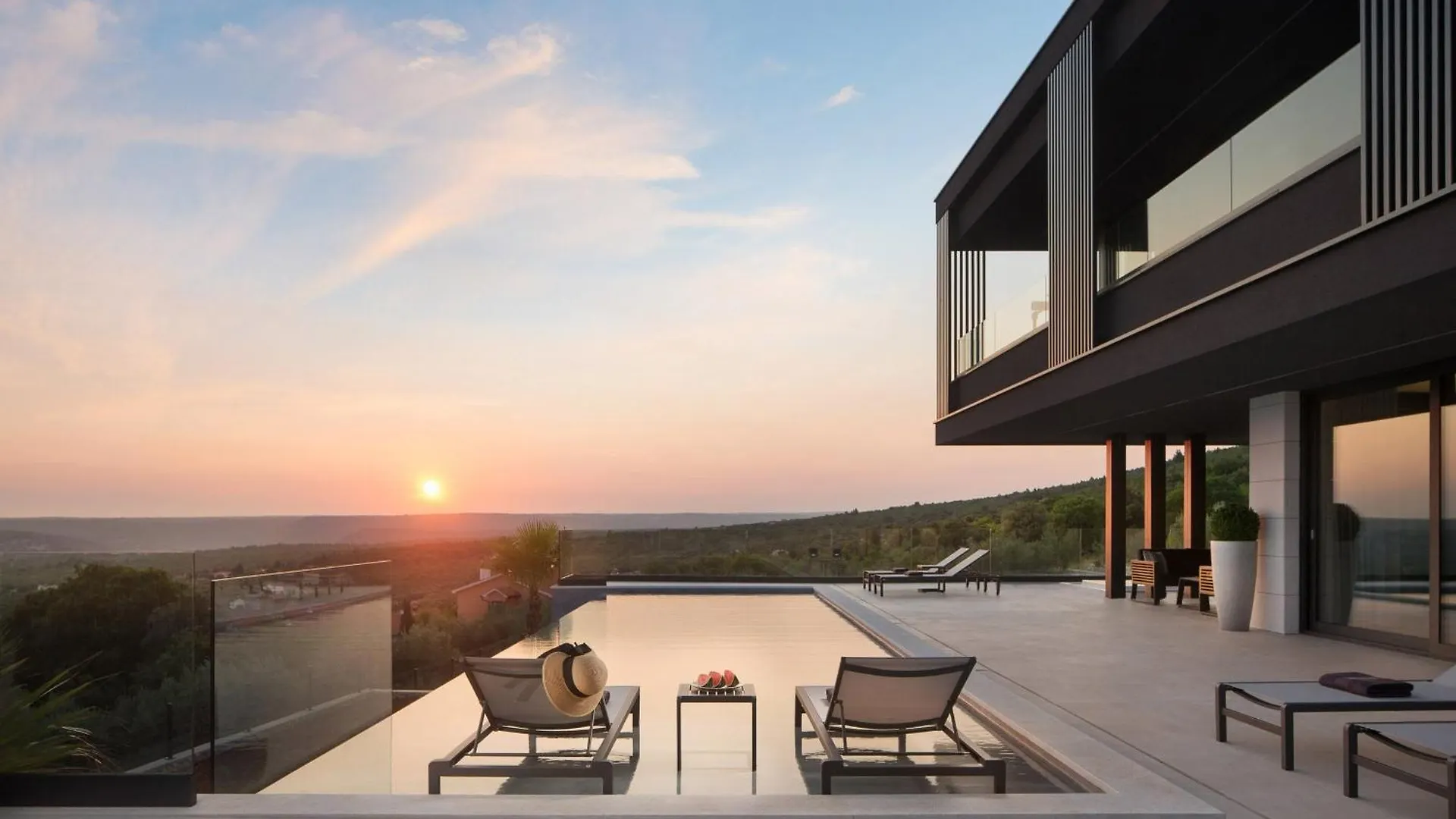 Luxury Exclusive Villa Panoramica Near Labin - Rabac Only 2 Km From The Beach With Sea View And Wellness Koromačno