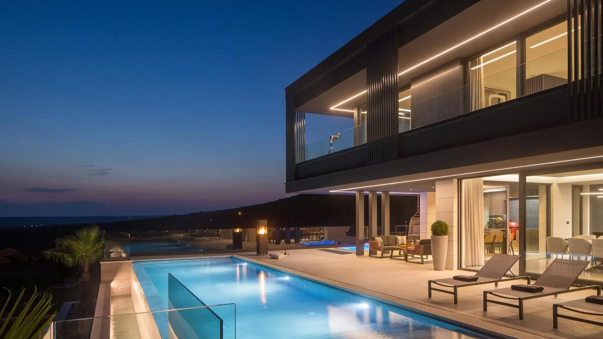 Luxury Exclusive Villa Panoramica Near Labin - Rabac Only 2 Km From The Beach With Sea View And Wellness Koromačno كرواتيا